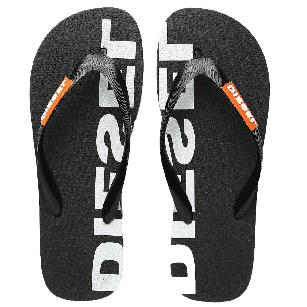 Diesel SA Briian Flip Flops Sandals - Black