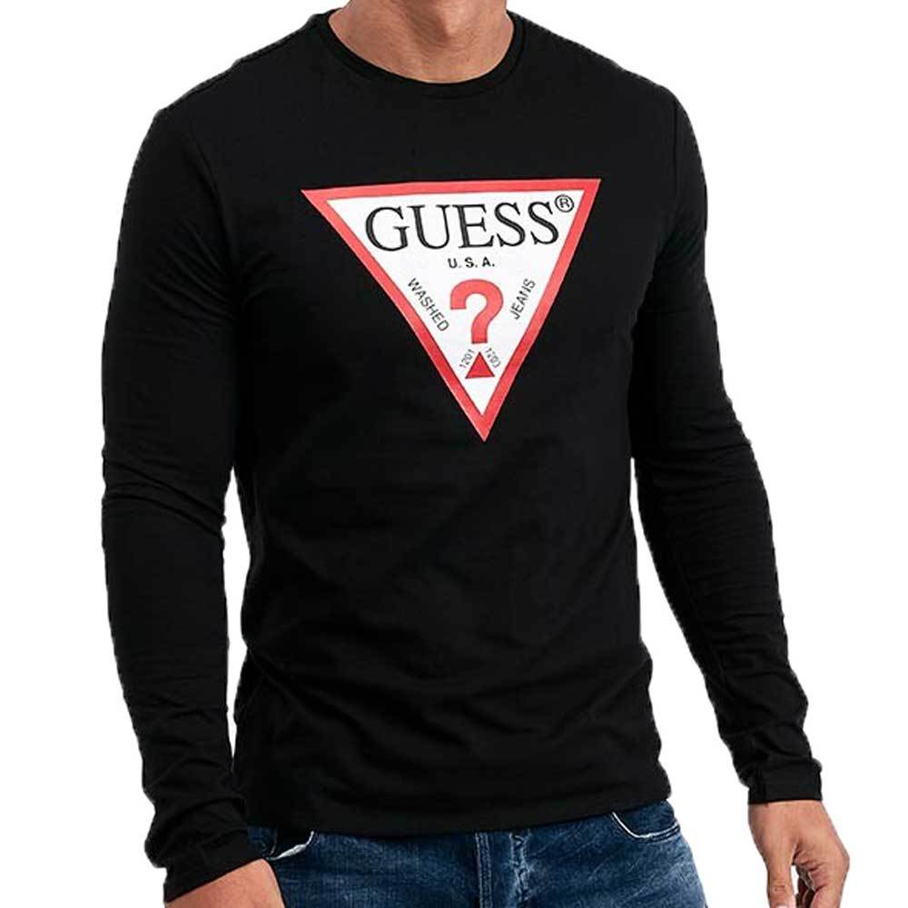 Men's Original Sleeve Logo T-Shirt Black