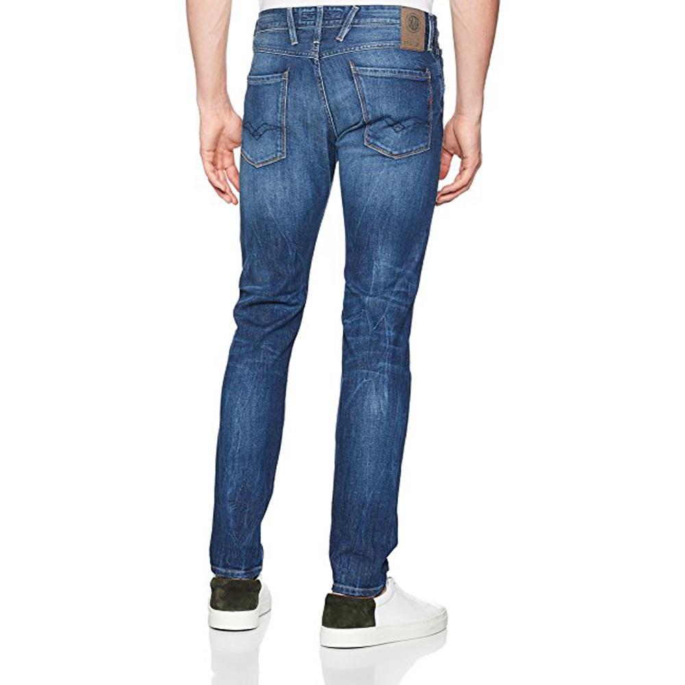 Replay Anbass Slim Fit Denim Blue Jeans M914-63c-923