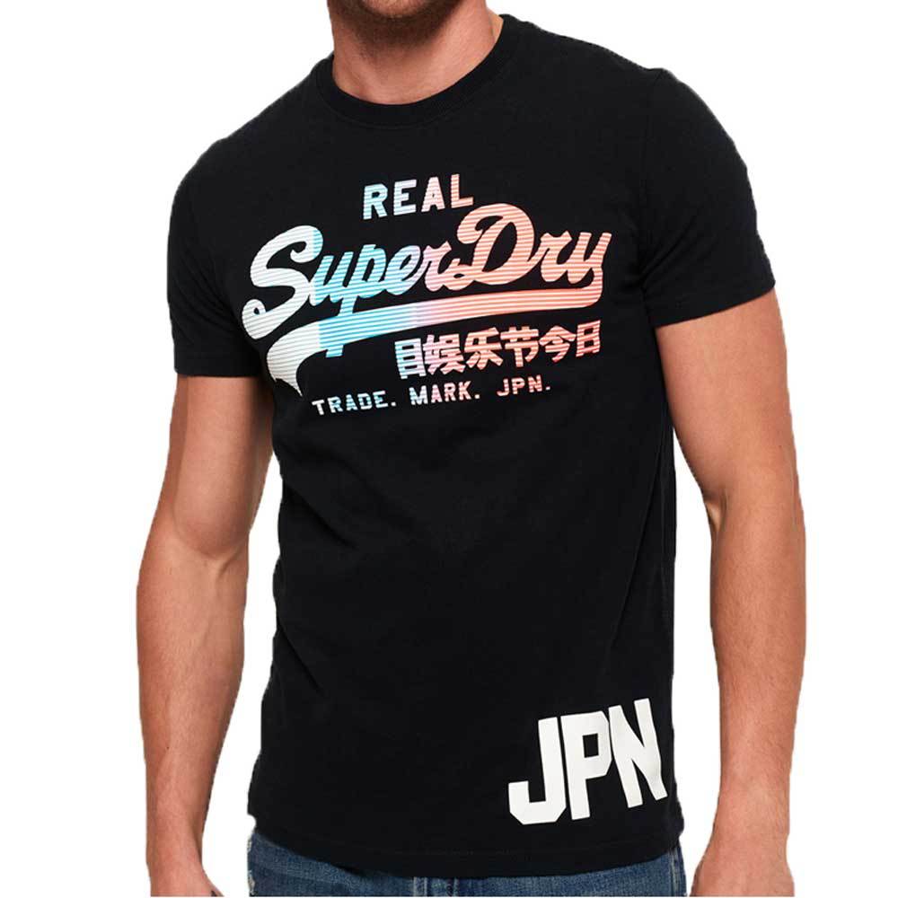 Superdry Mens Logo t-shirt - Navy