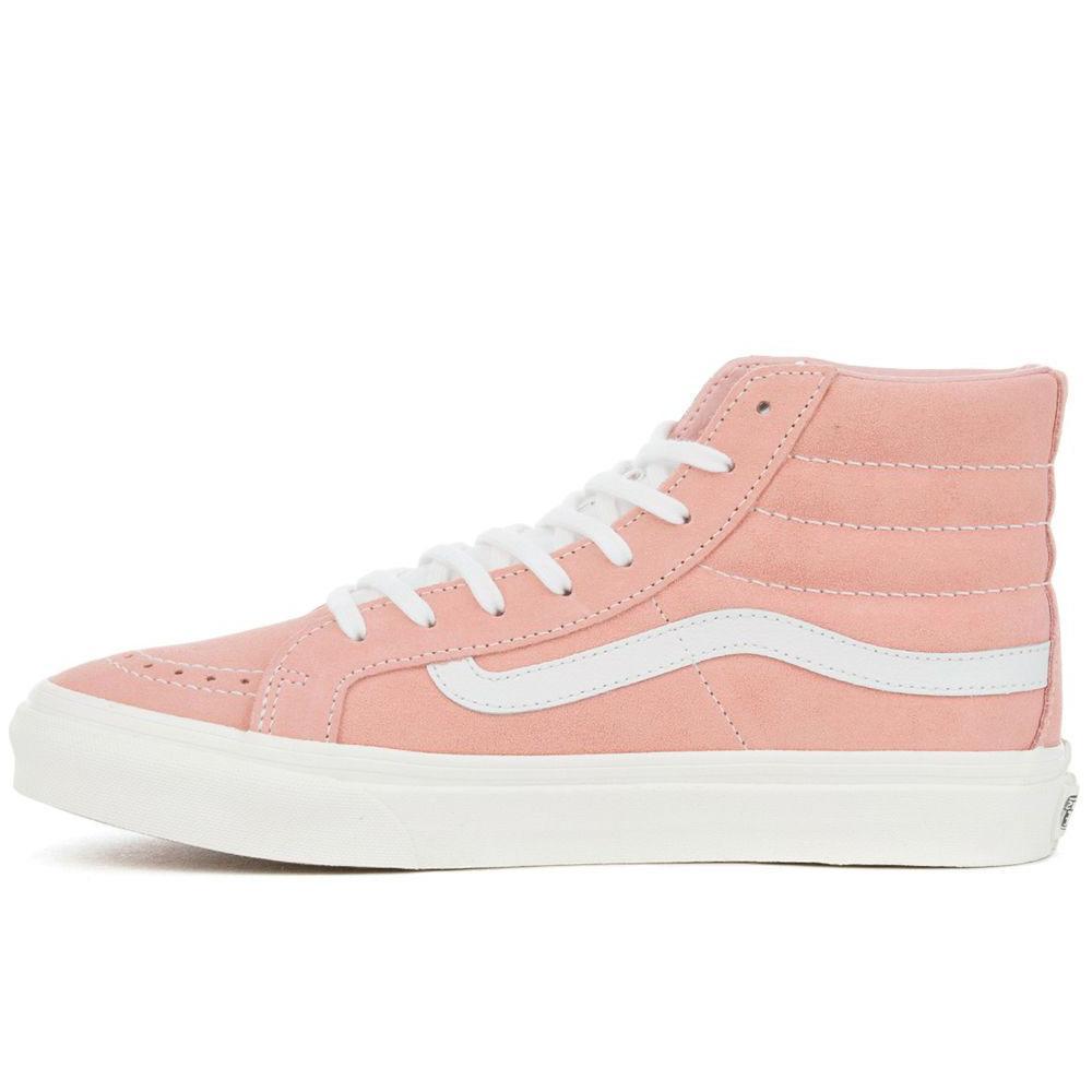 vans sk8 hi slim pink