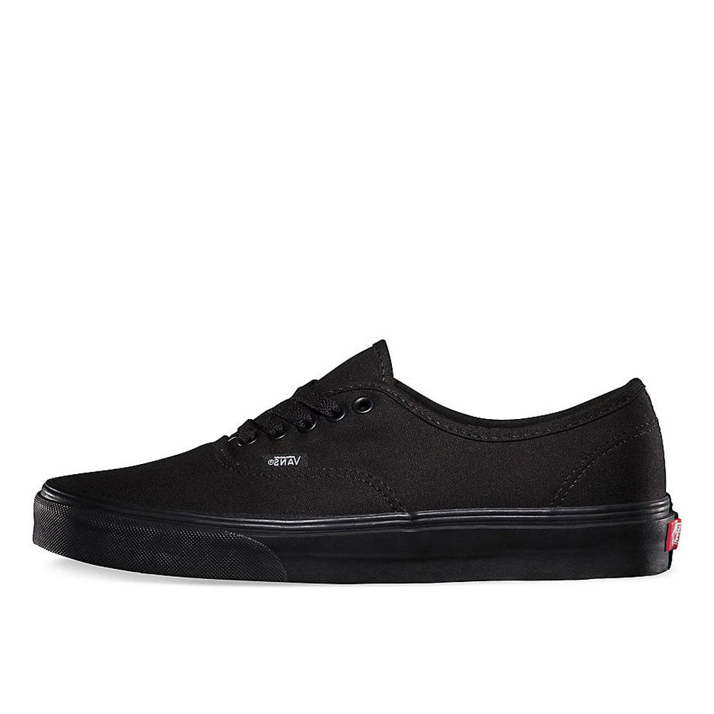 Vans Black Authentic Canvas Trainers 