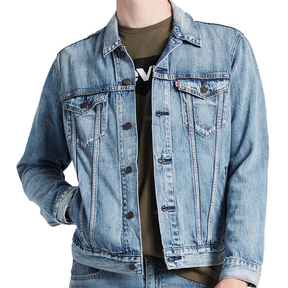 jean jacket with fur levis