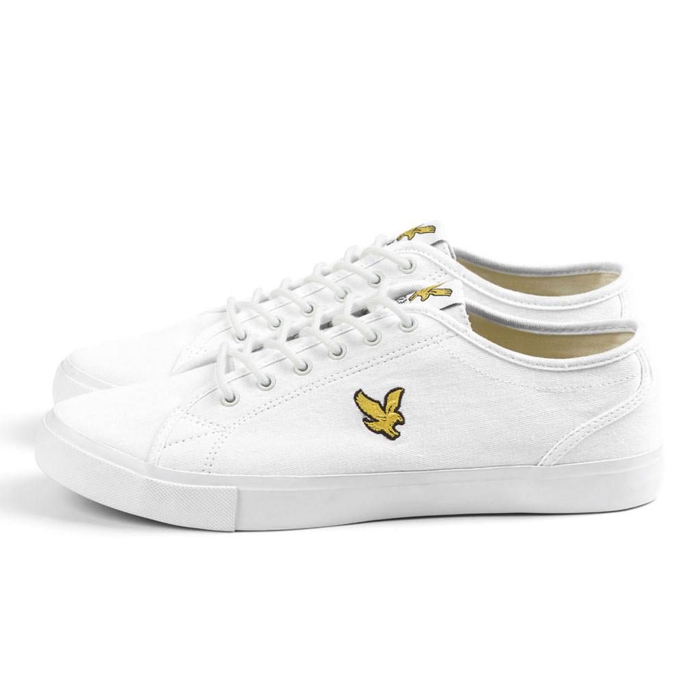 lyle and scott canvas trainers