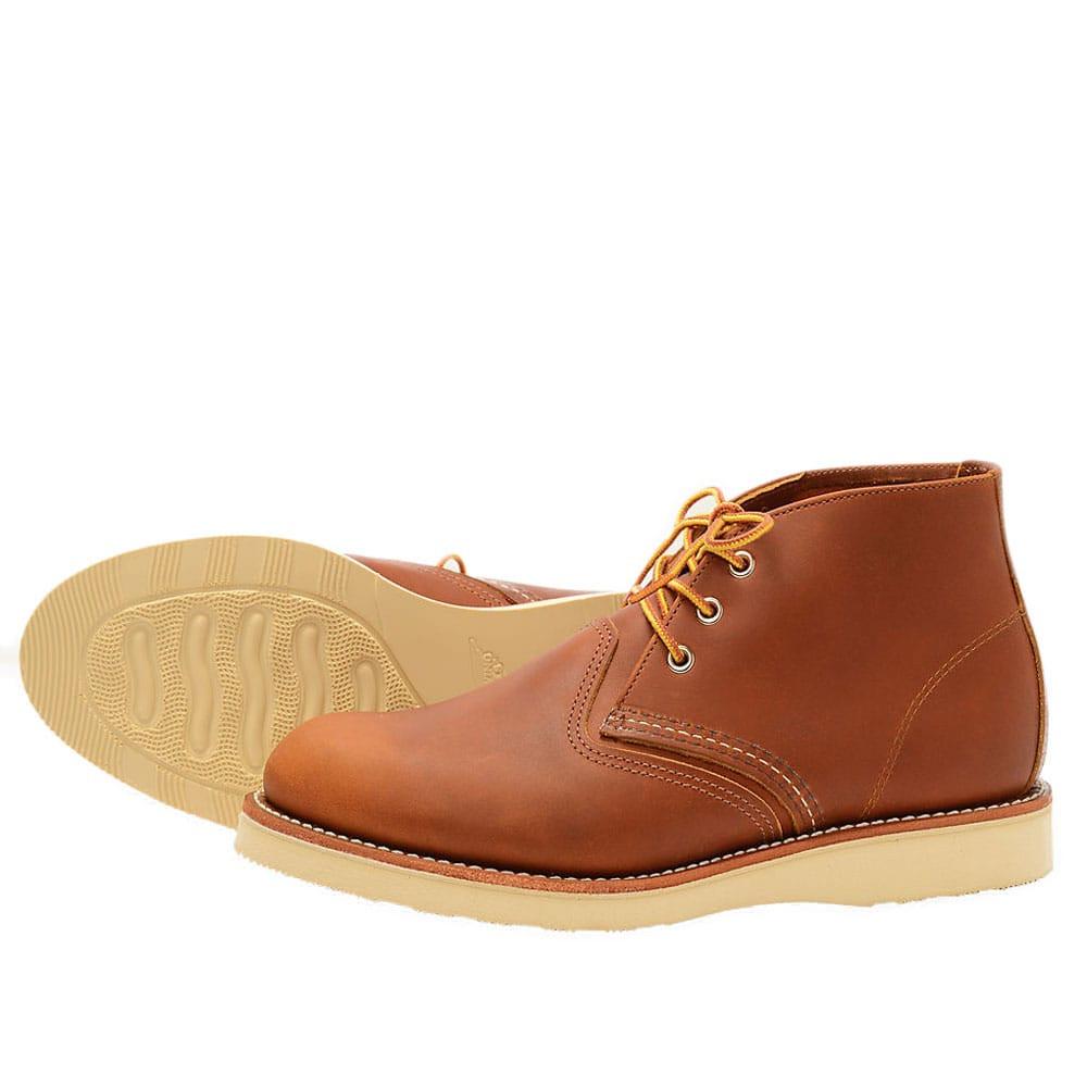 tan chukka boot