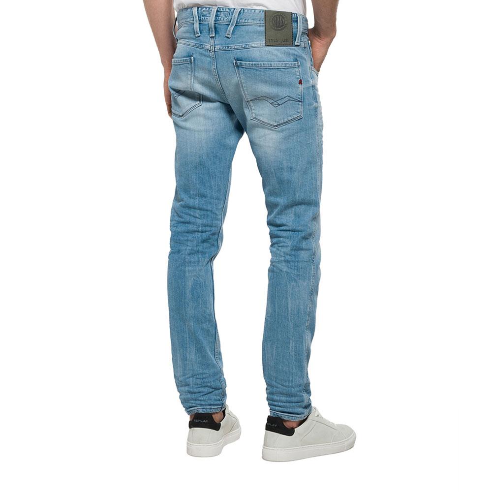 Replay Anbass Slim Fit Light Blue Jeans M914-63C-929