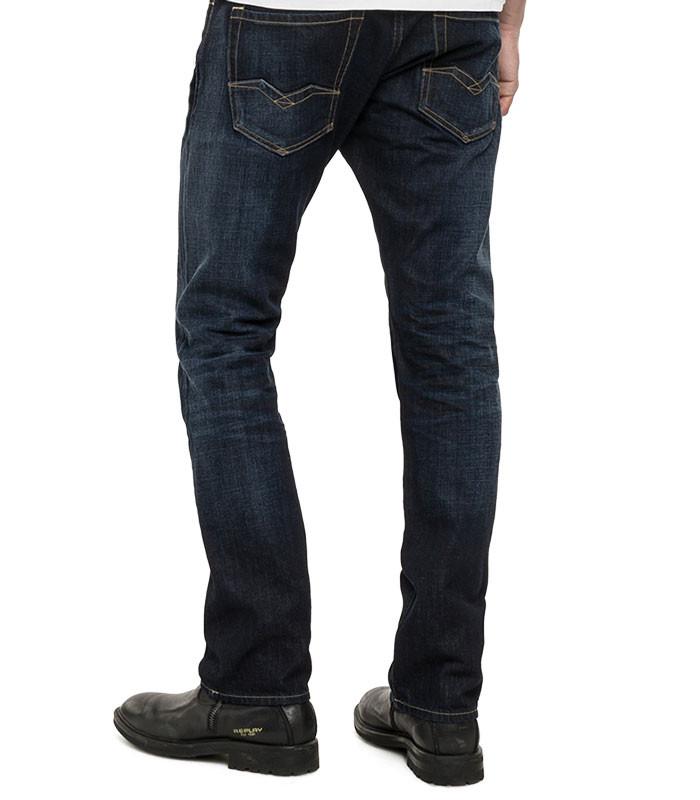 Replay Waitom Regular Slim-Fit Jeans - Blue M983.000.606 602