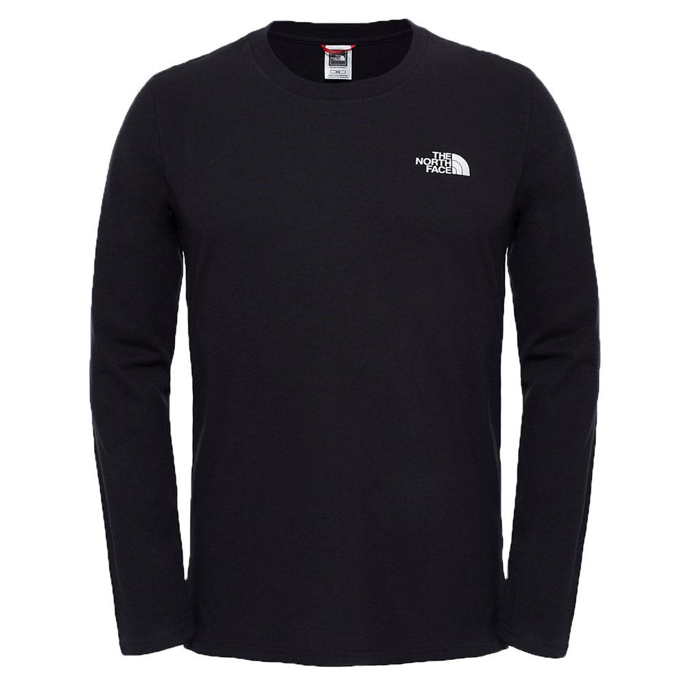 black long sleeve north face top