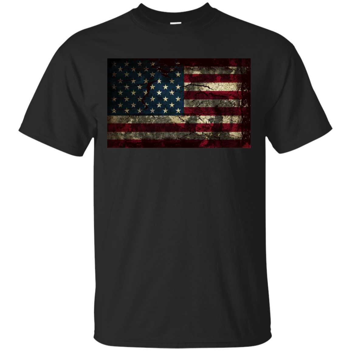 4th of July Rugged American Flag T-Shirt | eBay