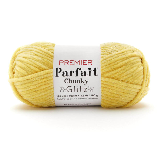 Yarn comparison - Premier Parfait Chunky, Loops & Threads Sweet