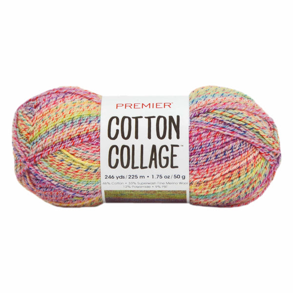 BambooMN Cotton Select Variegated Yarn - Mystical Grape (200g/720yds) - 2  Sport Weight - 4 Skeins