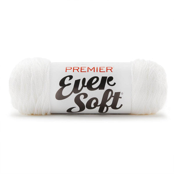 Premier Yarns - Serenity Chunky Big Yarn - White - 10.5oz 328yds - 5 Bulky  Weight - Acrylic