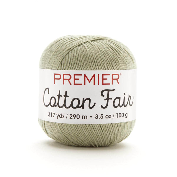 Premier Yarns Cotton Sprout DK, Natural Cotton Yarn, Machine-Washable, DK  Yarn for Crocheting and Knitting, Gray, 3.5 oz, 230 Yards