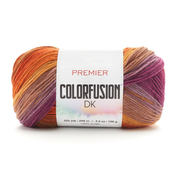 Premier Yarns Hipster Cotton Yarn, Ideal Yarn for Crocheting and Knitting,  100% Cotton and Lightweight Yarn, Machine Wash, Canyon Walls, 3.5 oz, 229