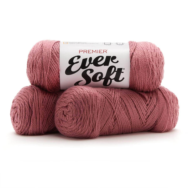 Premier Yarns Serenity Chunky Solid Yarn, Red Ochre