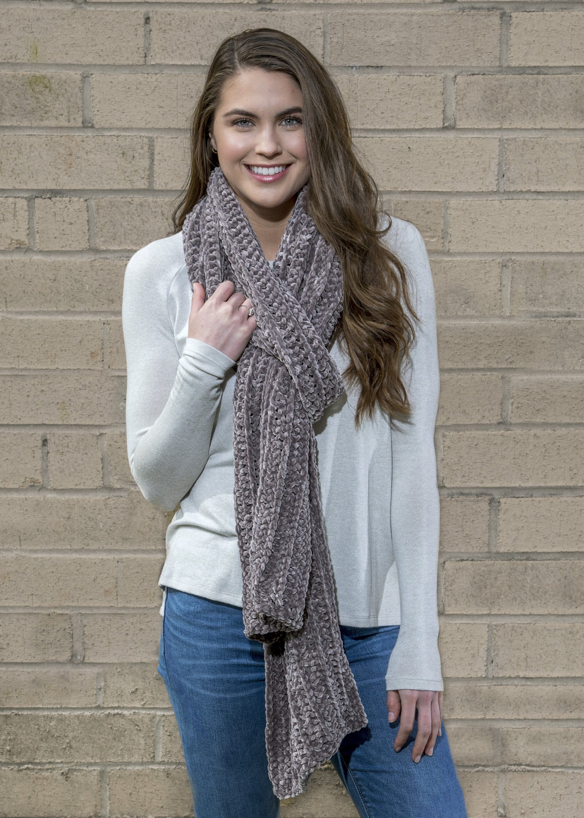 Willow Ribbed Scarf Premier Yarns
