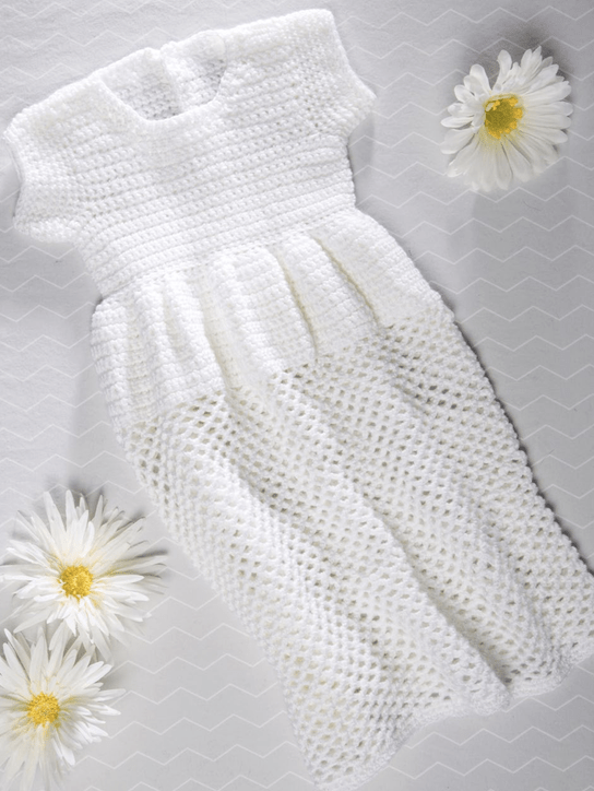 Premier EverydayÂ® Baby Crochet Christening Gown