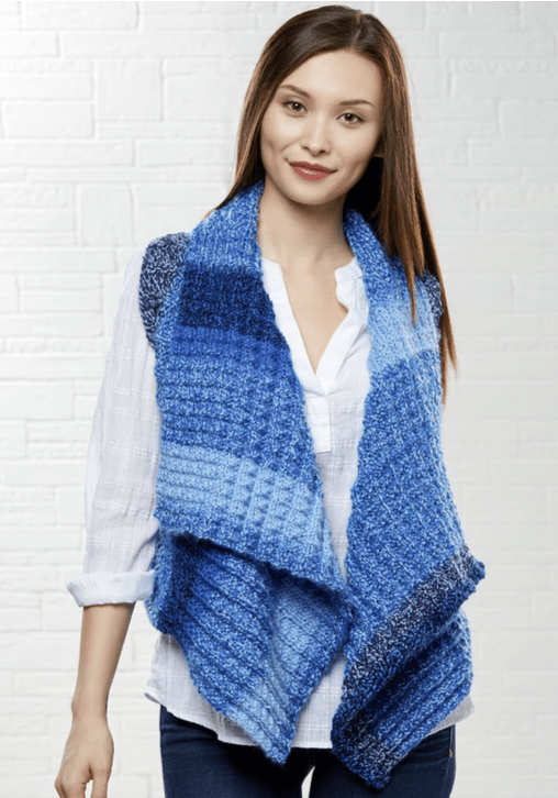 Premier® Sky Shades Vest – Premier Yarns