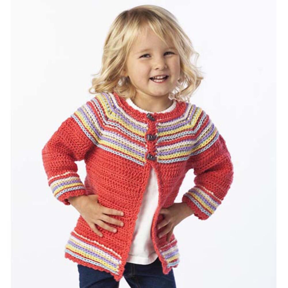 Craft Passions: Toddler Cardigan ..# free # Crochet pattern link here