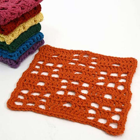 Orange Slice Dishcloth – Premier Yarns