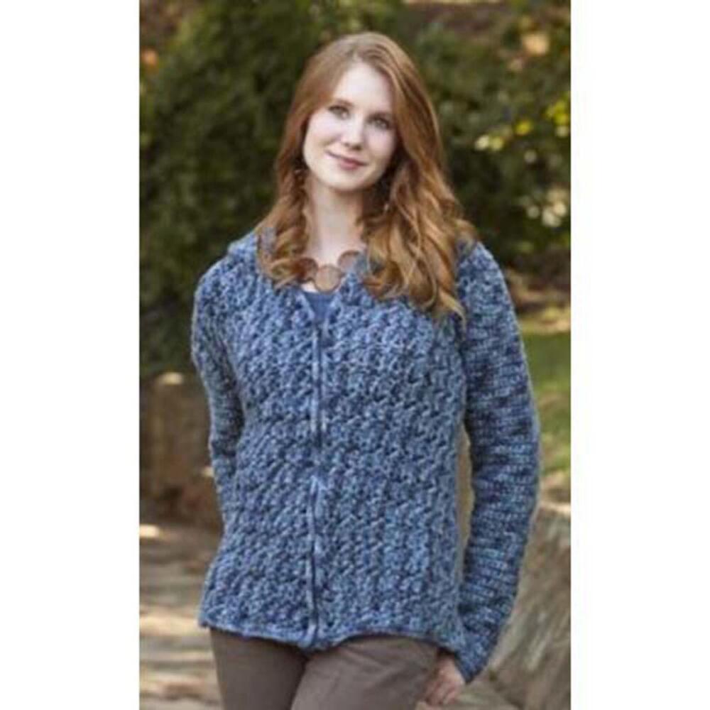 Premier® ZipFront Hoodie Crochet Pattern Free Download Premier Yarns