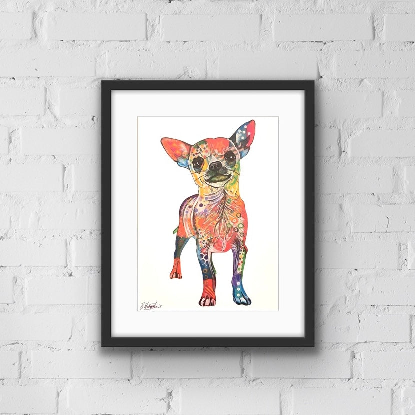 Chihuahua Dog Art