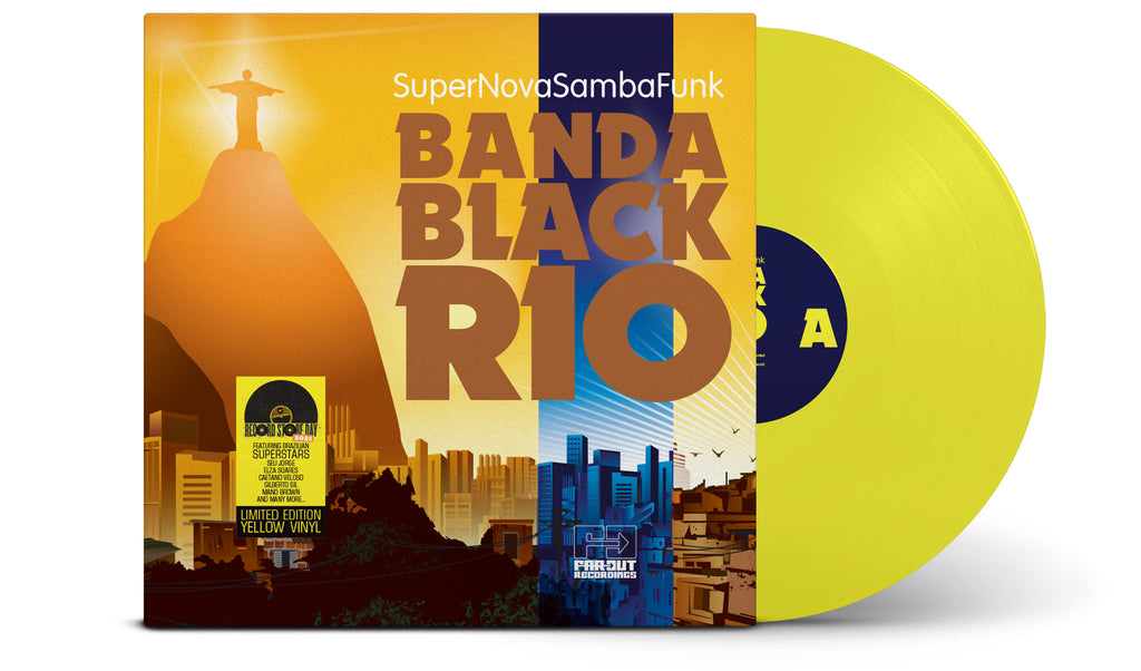 Banda Black Rio Super Nova Samba Funk yellow vinyl Record Store Day 2021