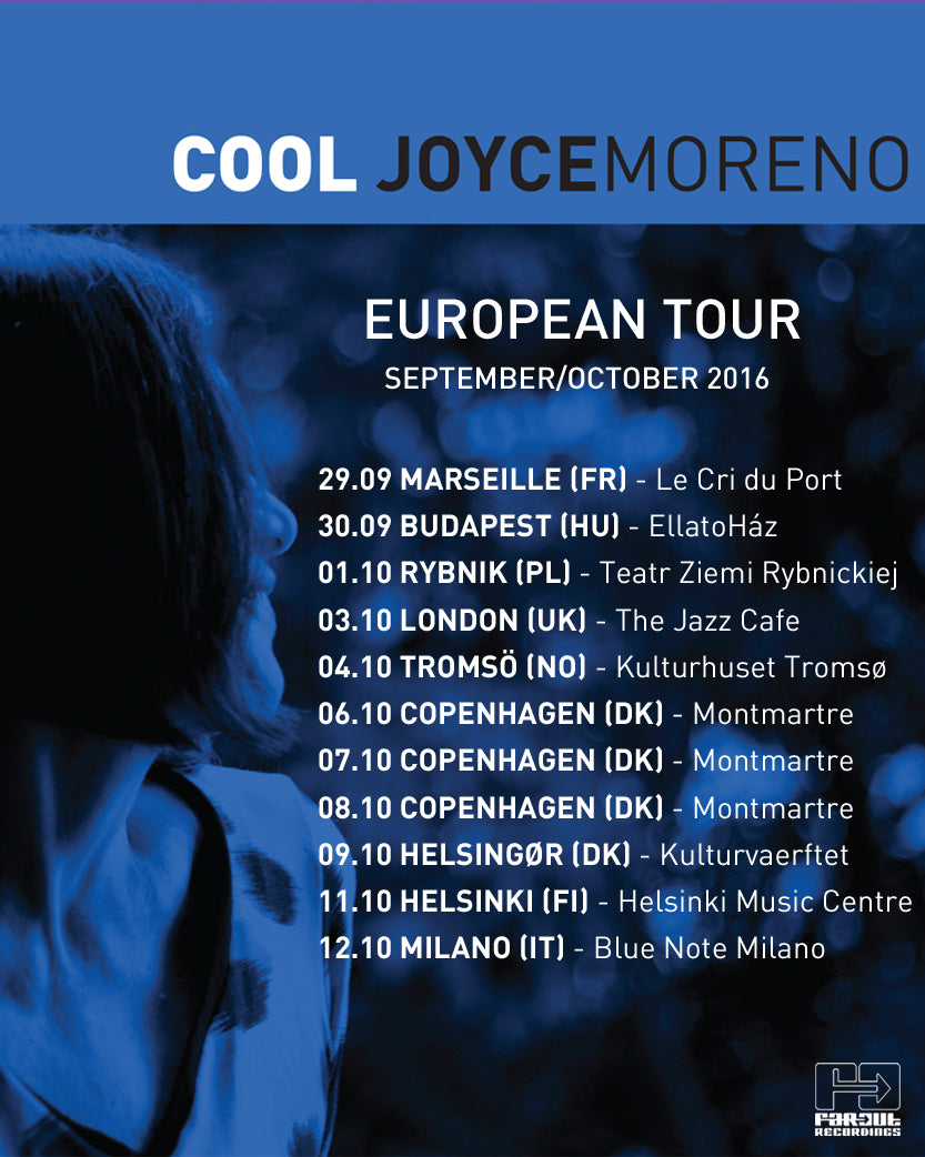Joyce Moreno Cool Tour Europe Jazz