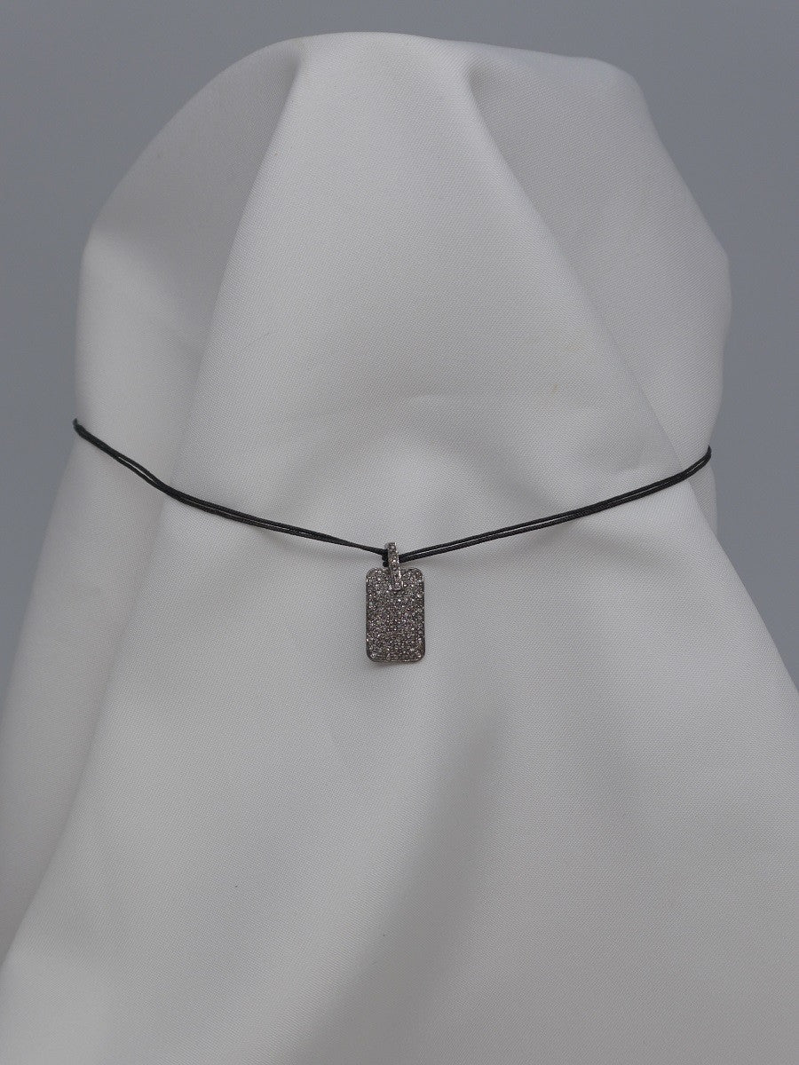 dog tag choker