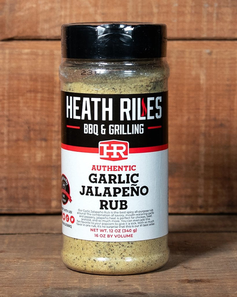 Heath Riles - Dry Rub 3 Pack (Garlic Jalapeño, Everyday, Garlic Butter