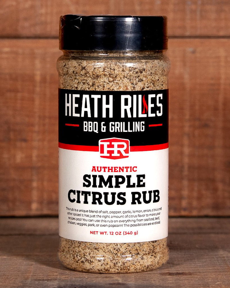 Heath Riles BBQ Rub, Garlic Jalapeo Rub Seasoning, Champion Pitmaster  Recipe, Shaker Spice Mix, 2 lb./32 oz.