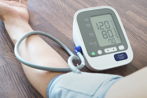 blood pressure and heart rate monitor
