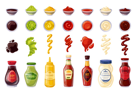 ketchup and condiments
