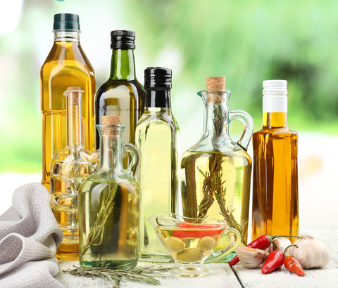 different types of cooking oils