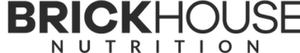 'Brickhouse Nutrition logo in black text.'