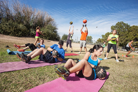 outdoor fitness boot camp