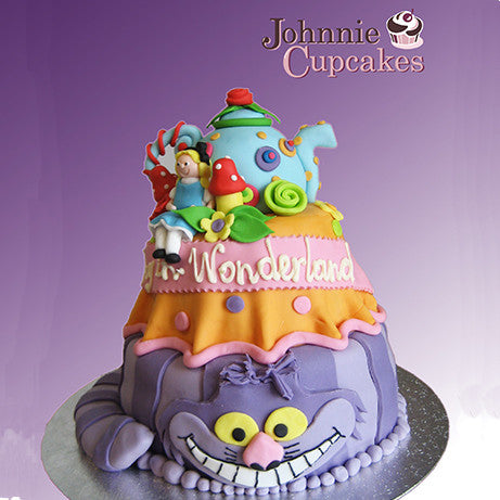 Birthday wonderland cake