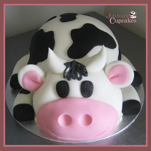 Cow Theme Cake