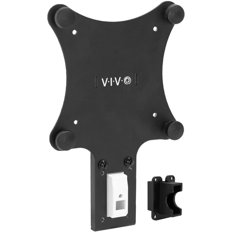 VIVO White Universal VESA Adapter for Tablet, 2-in-1 Laptop, & 15.6  Portable Monitor, Max VESA 100x100 (MOUNT-UVM02W) 