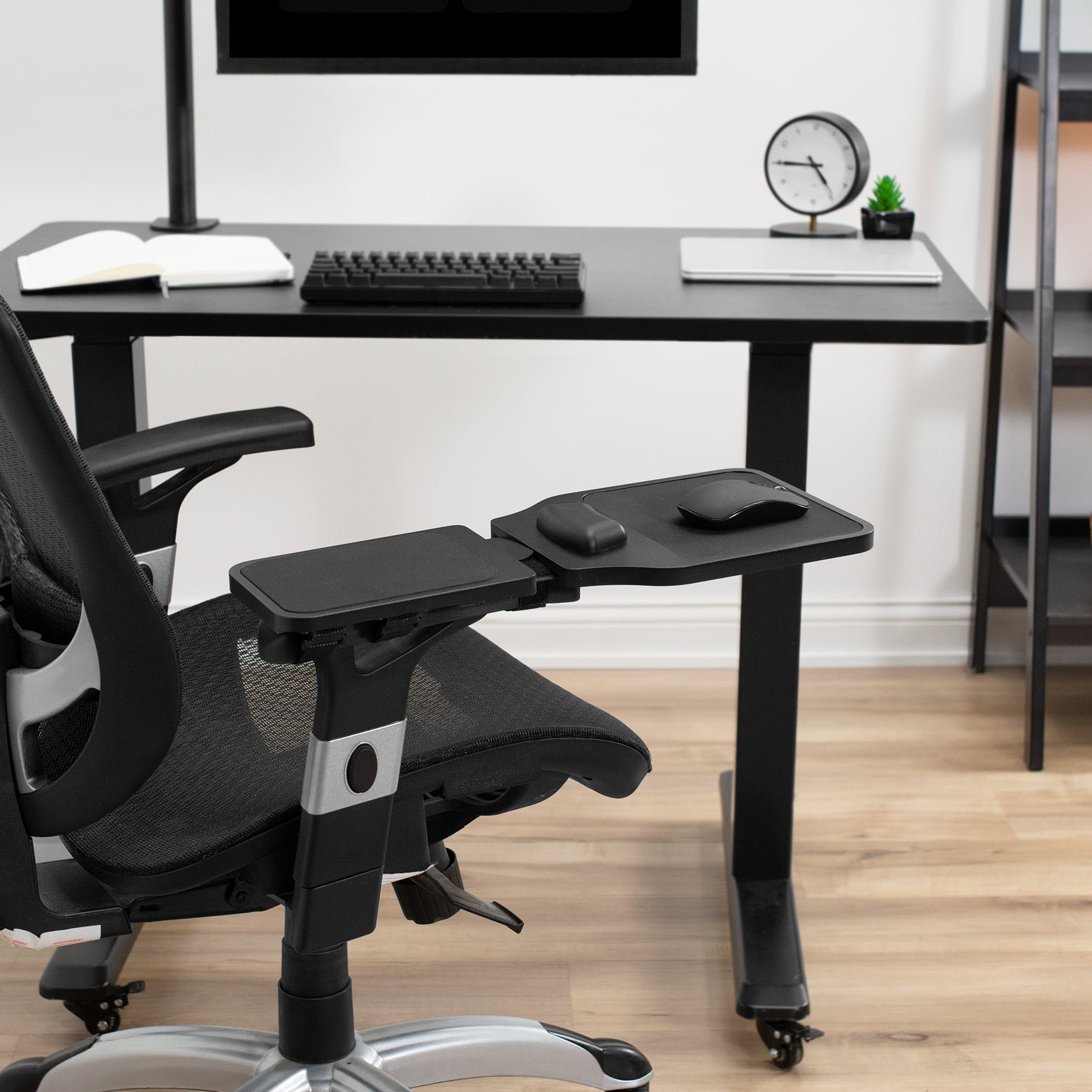 office chair with mouse platform