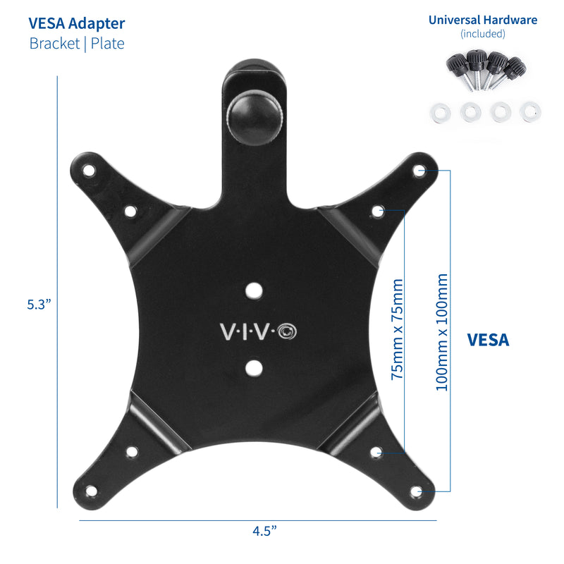 Mount Msig24 Vesa Adapter For Compatible Viotek And Msi Monitors Vivo Desk Solutions Screen Mounting And More