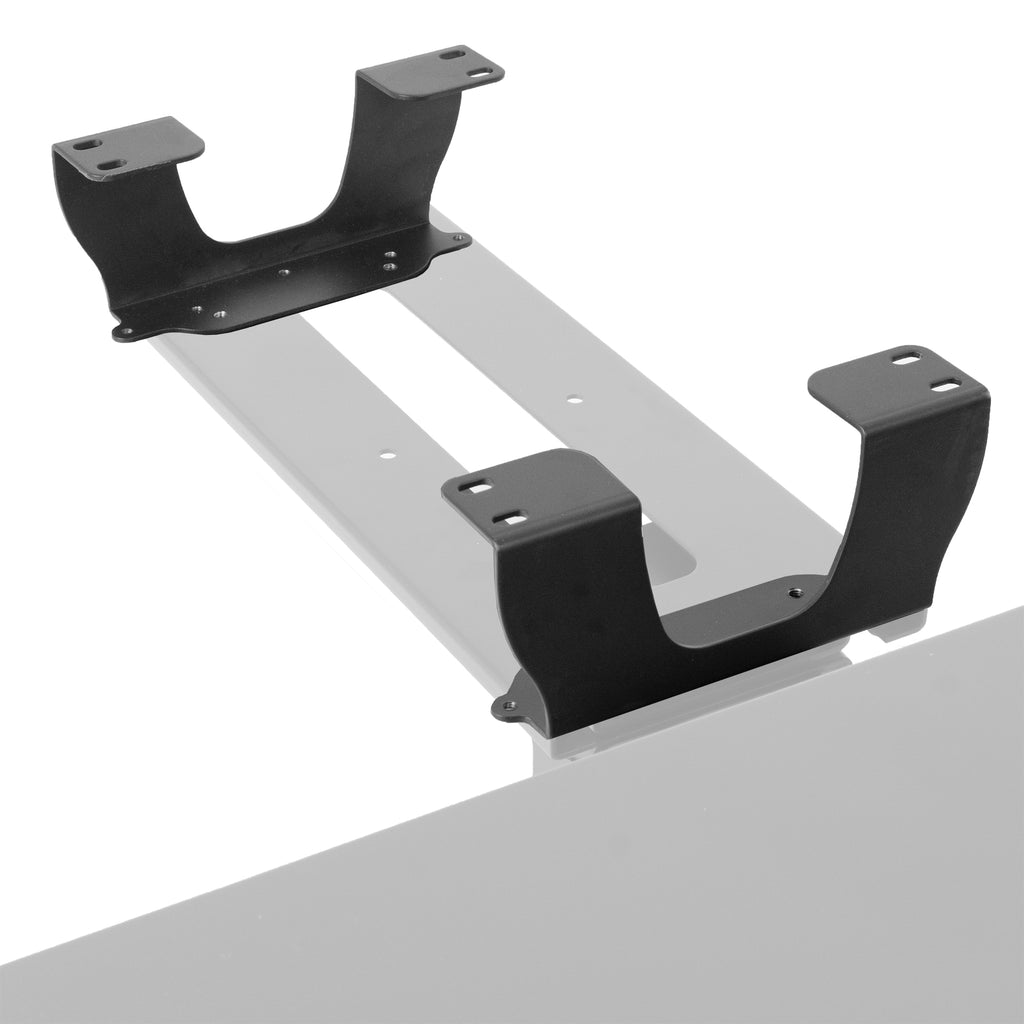 Mount Spacer01 Dual Spacer Brackets For Under Desk Keyboard Tray
