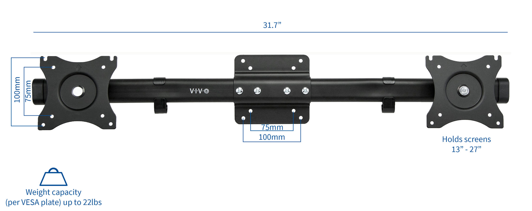 dual vesa adapter