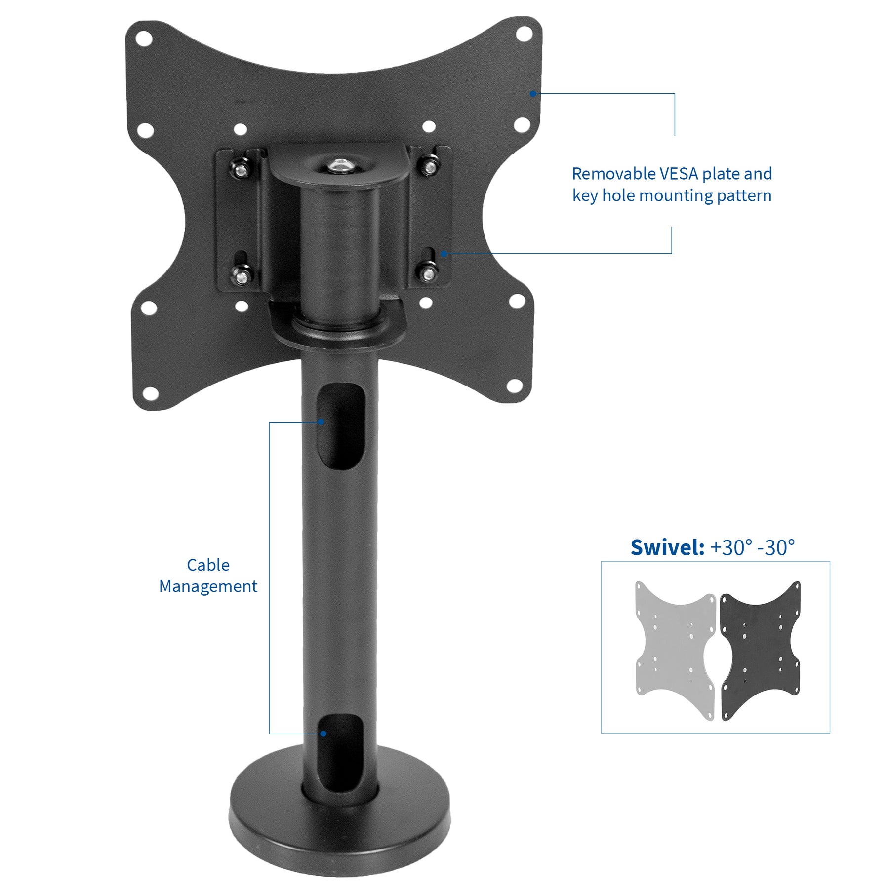 bolt down monitor mount