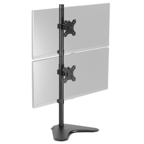 Dual Monitor Stand - Horizontal - Silber - Monitorhalter