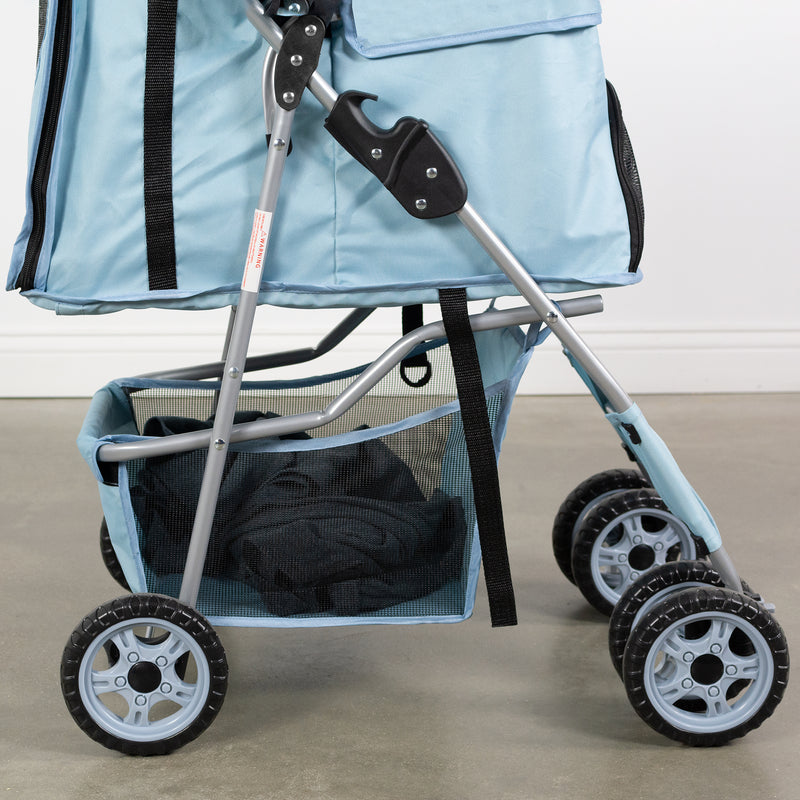 vivo 4 wheel dog & cat stroller