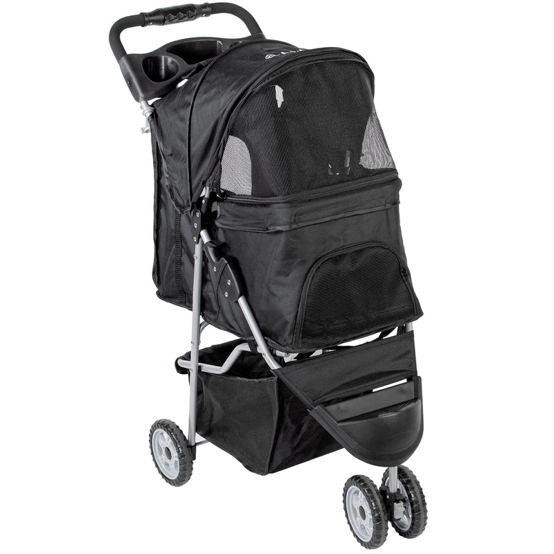 3 wheel pet stroller