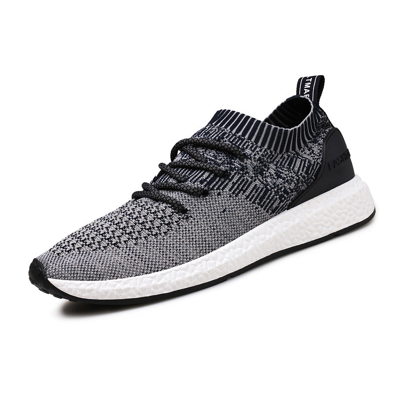 permeable men's casual running shoes