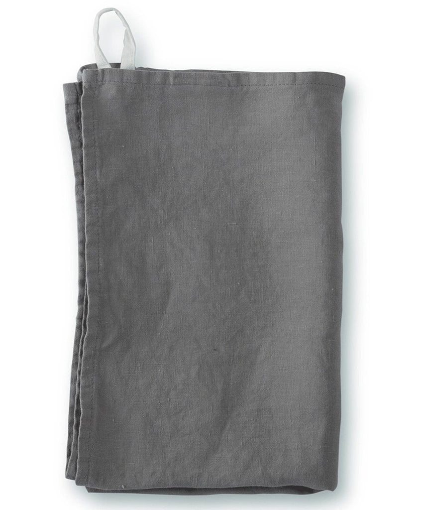 black linen tea towels