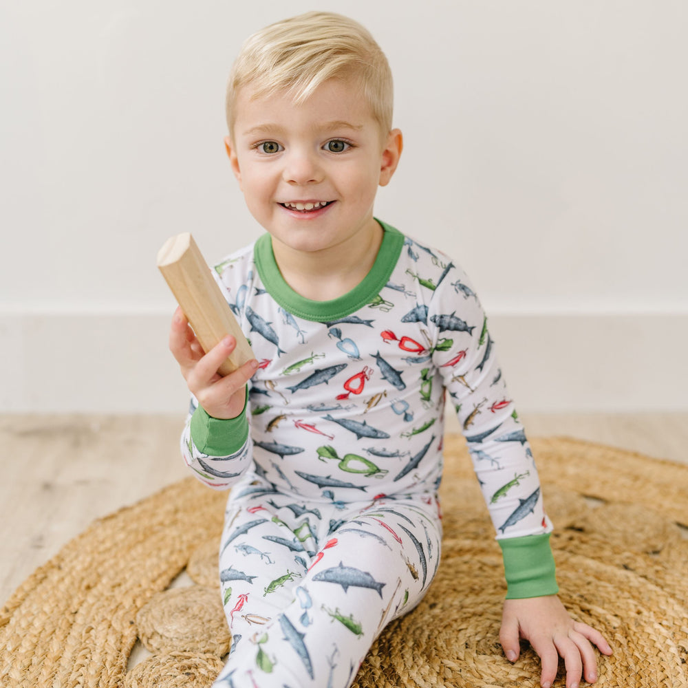 Magnolia Baby Pima Cotton Birthday Pajamas - Cake, Presents, Party! – Liam  & Lilly